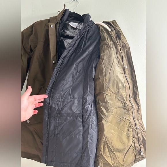 NWOT Columbia women’s Carson pass interchangeable winter jacket 2 in 1 - Picture 7 of 16